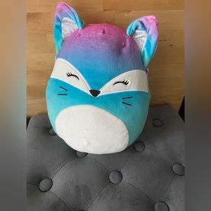 8” Pink & Blue Fox Squishmallow